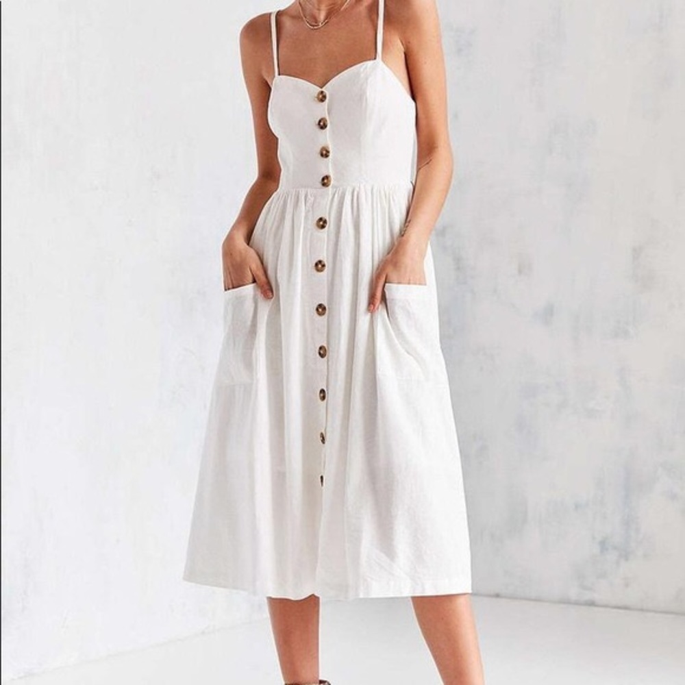 Urban Outfitters Button-up Sundress